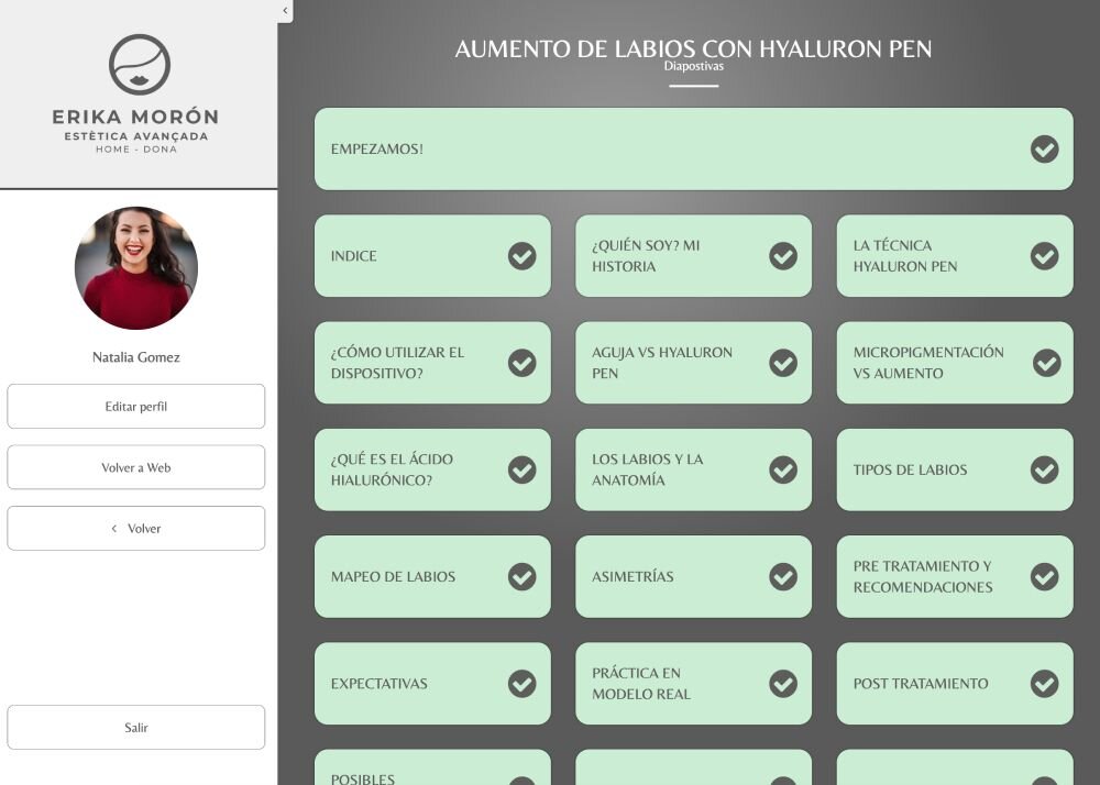 Academia de estética avanzada