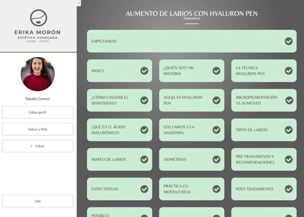 Academia de estética avanzada
