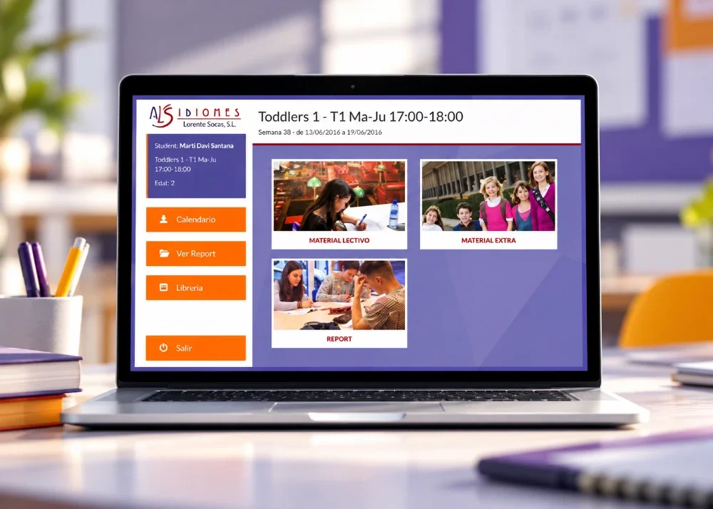 Academia Online-Presencial de inglés