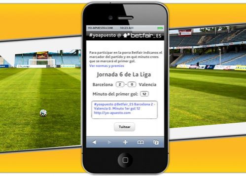 App móvil Betfair