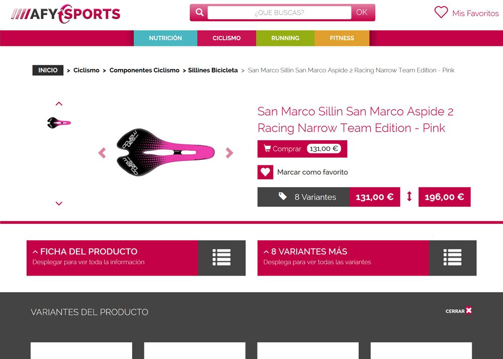 Comparador Productos tiendas online