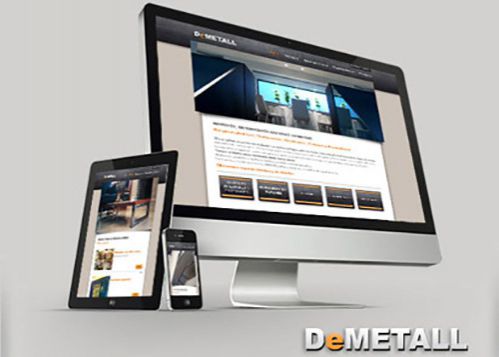 Diseño web Autogestionable DeMetall