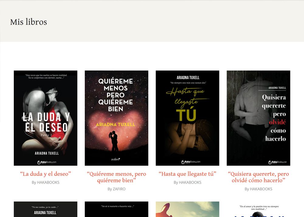 Diseño web para autores y escritores