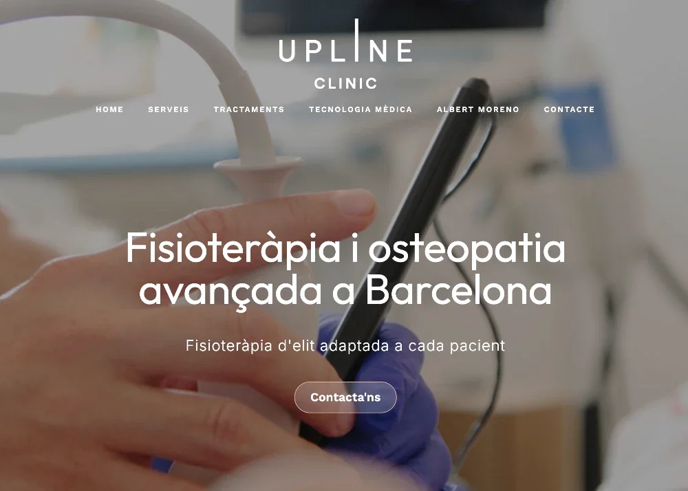Web centro fisioterapia y osteopatía
