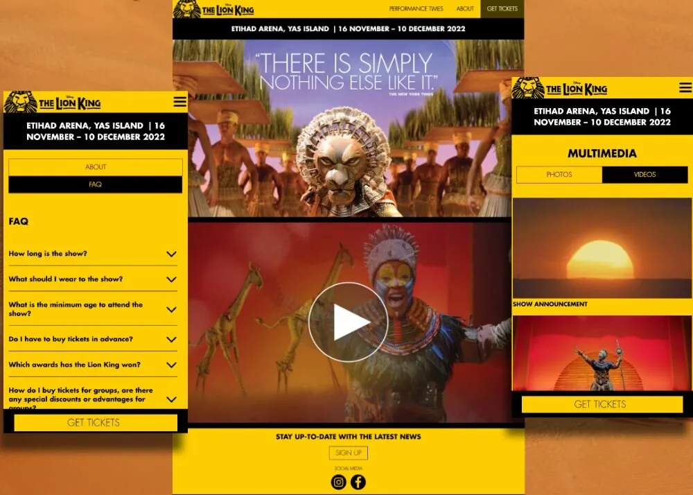 Web evento